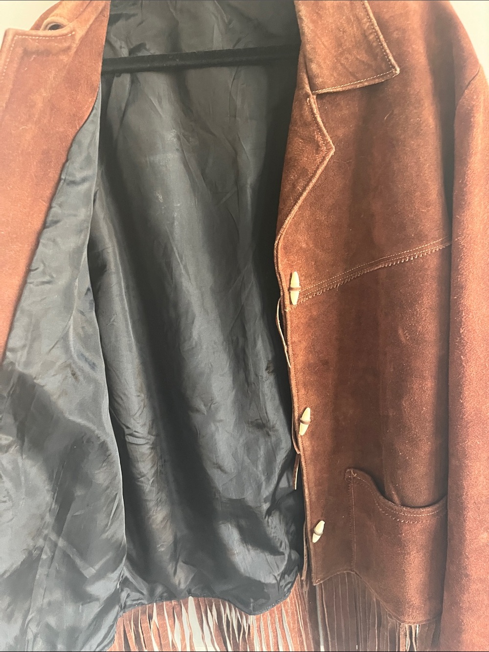 vintage suede jacket - Picture 4 of 11